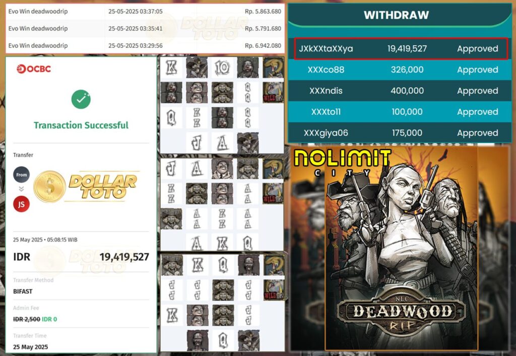 SLOT PALING SAKTI! MEMBER DOLLARTOTO JACKPOT 19JT! GILA PARAH, KAYA MENDADAK!