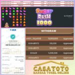 CASATOTO MENANG BESAR DI GAME PRAGMATIC : SUGAR RUSH 1000 !!!